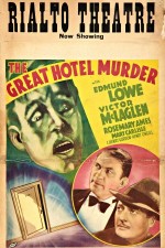 The Great Hotel Murder (1935) afişi