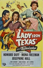 The Lady From Texas (1951) afişi