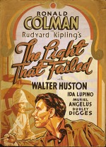 The Light That Failed (1939) afişi