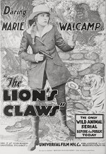 The Lion's Claws (1918) afişi