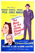 The Man in The Gray Flannel Suit (1956) afişi