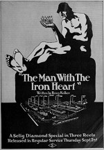 The Man with the Iron Heart (1915) afişi