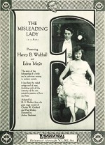 The Misleading Lady (1916) afişi
