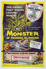 The Monster Of Piedras Blancas (1959) afişi