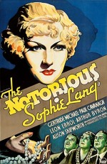 The Notorious Sophie Lang (1934) afişi