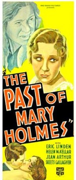 The Past Of Mary Holmes (1933) afişi