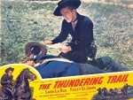 The Thundering Trail (1951) afişi