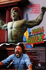 The Trial Of The Incredible Hulk (1989) afişi