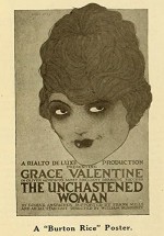 The Unchastened Woman (1918) afişi