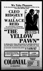The Yellow Pawn (1916) afişi