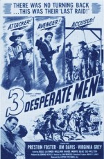 Three Desperate Men (1951) afişi