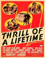 Thrill Of A Lifetime (1937) afişi