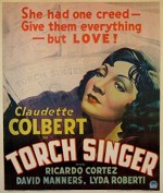 Torch Singer (1933) afişi