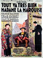 Tout va très bien madame la marquise (1936) afişi