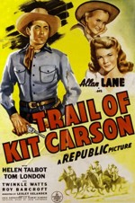 Trail Of Kit Carson (1945) afişi