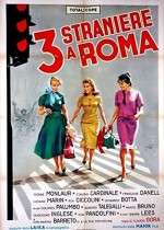 Tre straniere a Roma (1958) afişi