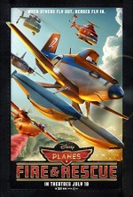 Uçaklar 2: Söndür ve Kurtar (2014) afişi
