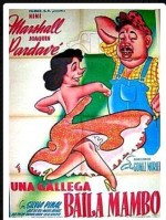 Una Gallega Baila Mambo (1951) afişi