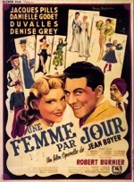 Une Femme Par Jour (1949) afişi