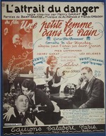 Une Petite Femme Dans Le Train (1932) afişi