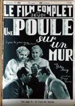 Une Poule Sur Un Mur (1936) afişi