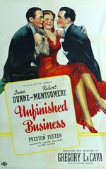 Unfinished Business (1941) afişi