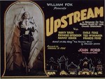 Upstream (1927) afişi