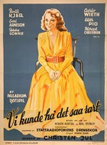 Vi Kunde Ha' Det Saa Rart (1942) afişi