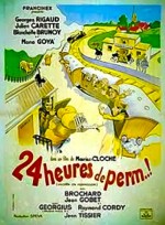 Vingt-quatre Heures De Perm' (1945) afişi
