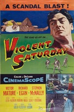 Violent Saturday (1955) afişi