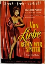 Von Liebe Reden Wir Später (1953) afişi