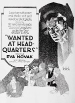 Wanted At Headquarters (1920) afişi