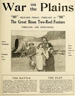 War On The Plains (1912) afişi