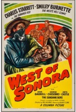 West Of Sonora (1948) afişi