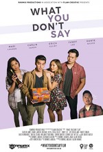 What You Don't Say (2017) afişi