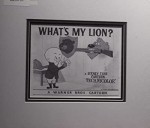 What's My Lion? (1961) afişi