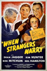 When Strangers Marry (1944) afişi