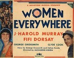 Women Everywhere (1930) afişi
