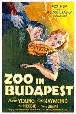 Zoo In Budapest (1933) afişi
