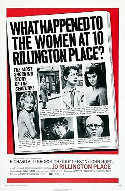 10 Rillington Place (1971) afişi 10 Rillington Place (1971) afişi