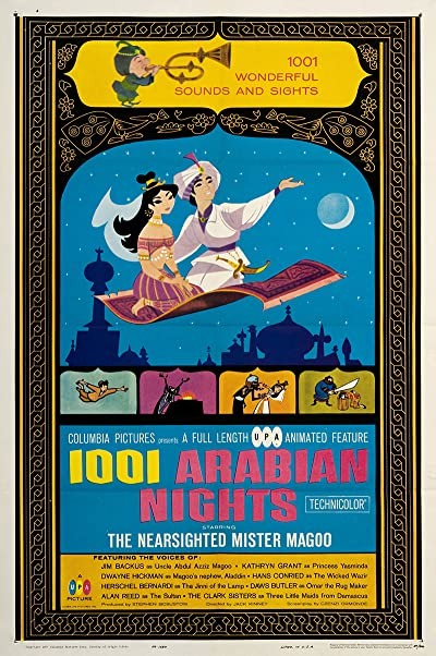 1001 Arabian Nights (1959) afişi 1001 Arabian Nights (1959) afişi