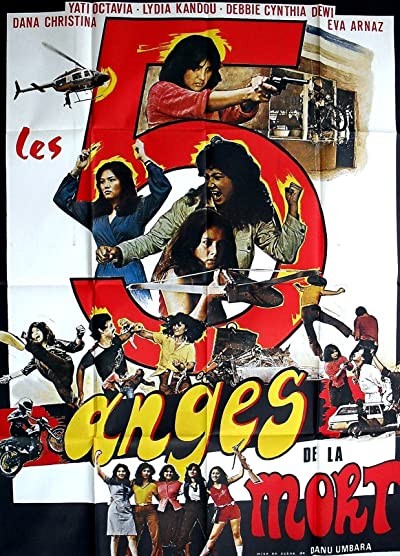 5 Cewek Jagoan (1980) afişi 5 Cewek Jagoan (1980) afişi