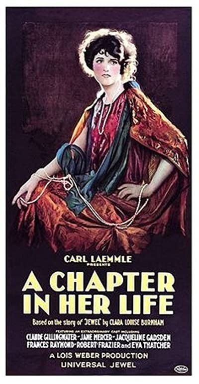 A Chapter in Her Life (1923) afişi A Chapter in Her Life (1923) afişi