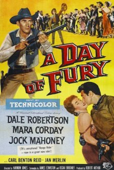 A Day of Fury (1956) afişi