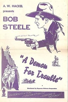 A Demon For Trouble (1934) afişi