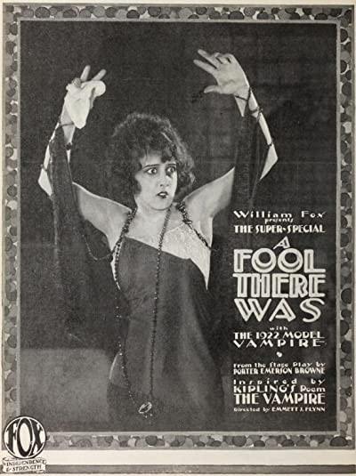 A Fool There Was (1922) afişi A Fool There Was (1922) afişi