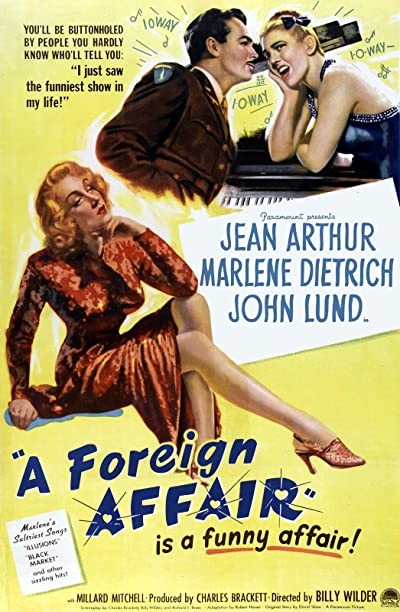 A Foreign Affair (1948) afişi A Foreign Affair (1948) afişi