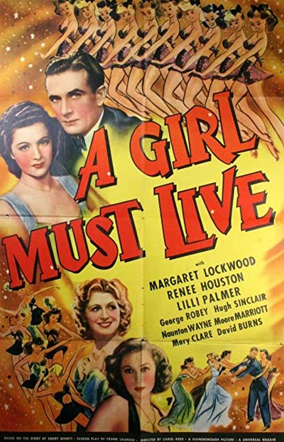 A Girl Must Live (1939) afişi A Girl Must Live (1939) afişi