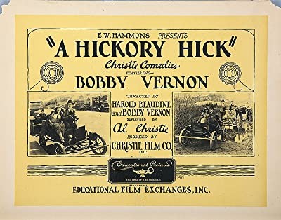 A Hickory Hick (1922) afişi A Hickory Hick (1922) afişi