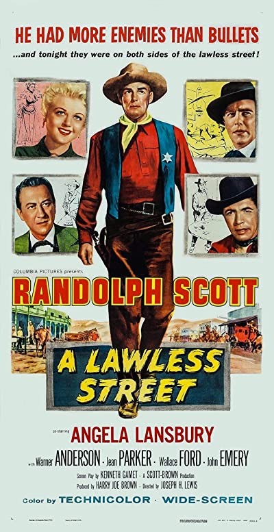 A Lawless Street (1955) afişi A Lawless Street (1955) afişi